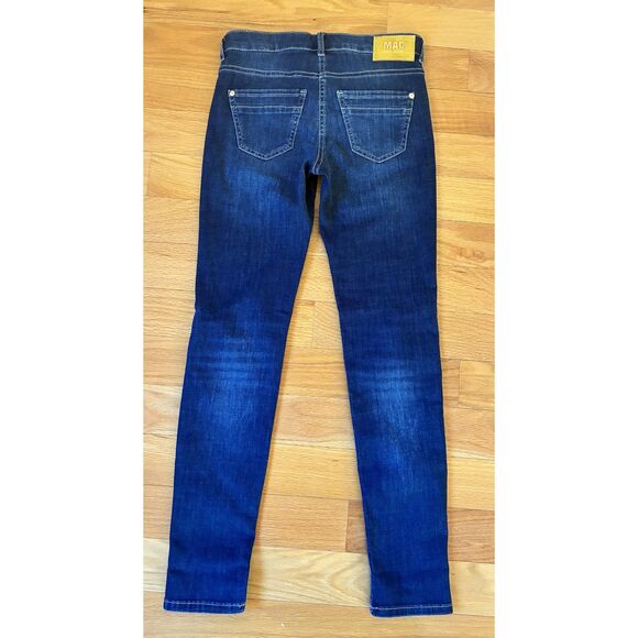 Mac Jeans Rich Slim 5904-90-0389L | D671 Dark Blue Net Wash - Size 28 - Picture 8 of 11